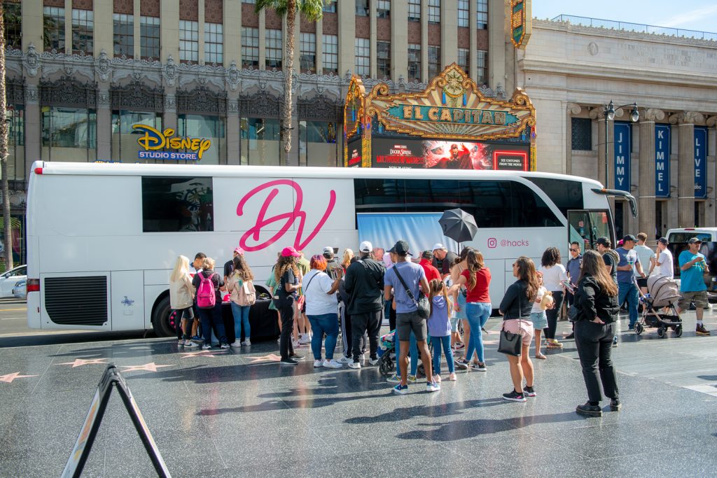 HBO Hacks Branded Motorcoach